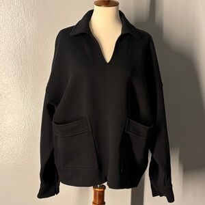 Banana Republic Factory Collared Sweatshirt